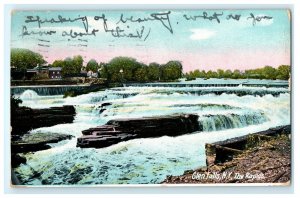 The Rapids Glen Falls New York NY Postcard (A21)