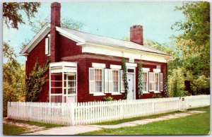 VINTAGE POSTCARD BIRTHPLACE OF THOMAS A. EDISON AT MILAN OHIO