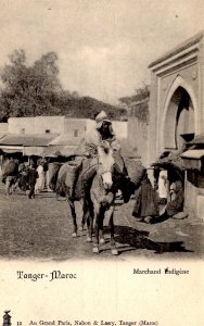 Tanger (Tangier), Morocco - Arab Traders - Market Scene - c1905