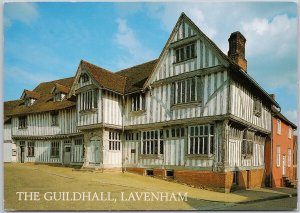 The Guildhall Lavenham Suffolk England UK Continental Postcard C10