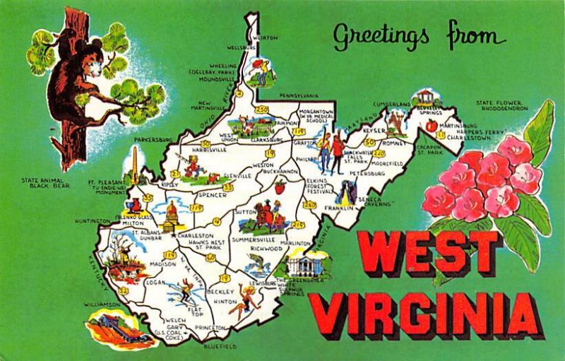 West Virginia USA Unused 