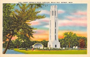 Nancy Brown's Peace Carillon Belle Island Detroit MI 