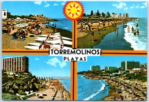 Postcard - Torremolinos Beaches - Torremolinos, Spain