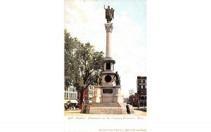 Soldiers' Monument on the Common in Worcester, Massachusetts