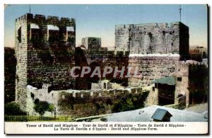 Israel - Tower of David and Hippicus - Tower of David & # 39Hippicus - Old Po...