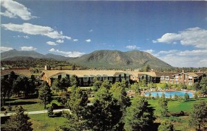 Flagstaff Arizona 1960s Postcard Little America Hotel Restaurant Gift Shop