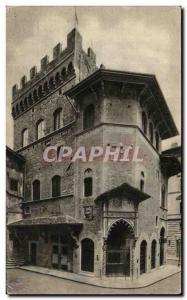 Old Postcard Firenze Palagio Dell ™ 39Arte Della Lana restaurato Dall & # 3...