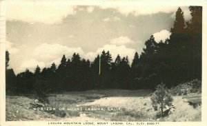 Laguna California Horizon Mountain Lodge 1948 RPPC Photo Postcard 21-10243