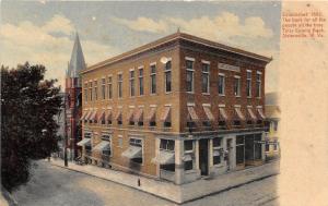 B41/ Sistersville West Virginia WV Postcard c1910 Tyler County Bank Building