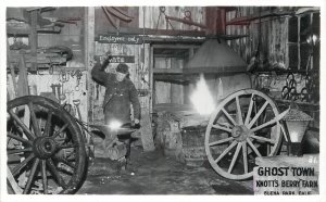 RPPC  Postcard Ghost Town Blacksmith Knott's Berry Farm Buena Park CA 31