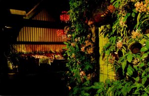 Hawaii Honolulu Canlis' Restaurant Inerior