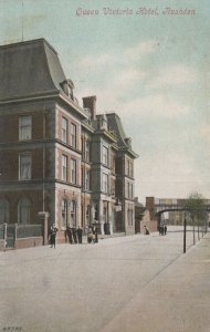 Queen Victoria Hotel Rushden Northamptonshire Old Postcard