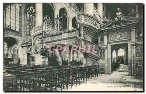 Old Postcard Paris Interior of Euenue