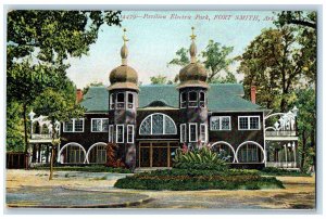 c1910 Pavilion Electric Park Fort Smith Arkansas AR Antique Posted Postcard