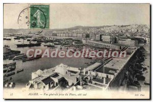 Postcard Old Algiers Vue Generale Jack Du Phare Cote Sud