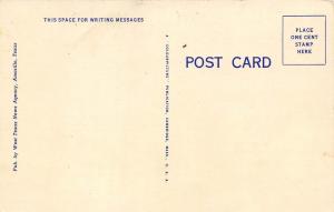 Amarillo Texas 1940s Postcard First Baptist Church