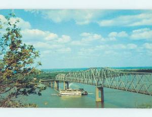 Unused Pre-1980 BRIDGE SCENE Hannibal Missouri MO H7444@