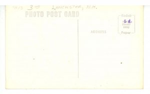 NH - Lancaster.   Coos County Courthouse   RPPC