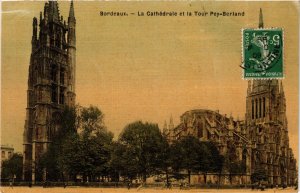 CPA BORDEAUX Cathédrale Tour Pey-Berland (982452)