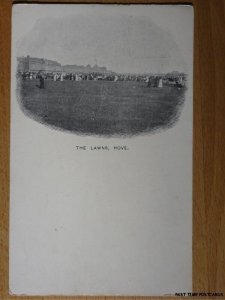 East Sussex HOVE The Lawns c1902 UB Early Postcard - Near Brighton