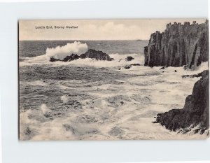 Postcard Story Weather Lands End England