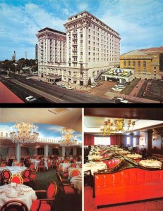 2~Postcards Salt Lake City, Utah UT    HOTEL UTAH & SKY ROOM RESTAURANT~Interior