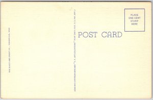 Zanesville Ohio OH, Famous Y Bridge from Air View, Structure, Vintage Postcard