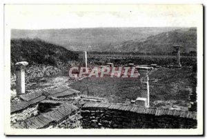 Postcards Old Pro Alesia Atrium monument crypt Overview South socket