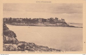 DINARD, France, 1910-1920s, La Plage a Maree haute - La Malouine