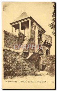 Old Postcard Fougeres Chateau La Tour de Coigny