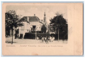 c1905 Societest Concordia Zierikzee Netherlands Unposted Antique Postcard 