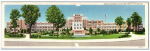 c1930's Senior High School 14th Park Avenue Little Rock Arkansas AR Postcard