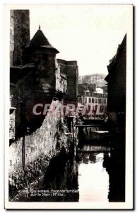 Old Postcard Quimper fortified enclosure on the Steir