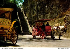 Bahamas Nassau Sigthseeing Carriage At The Queen's Staircase