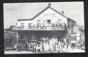 STANTON MISSOURI ROUTE 66 AMISTEAD SUPPLY STORE POSTCARD MO.