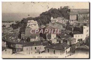 Algeria Oran Old Postcard The new castle