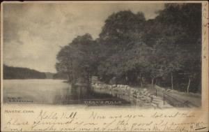 Mystic CT Deans Mills c1905 Postcard