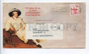 424577 GERMANY 1982 year Borek Braunschweig ADSVERTISING real posted COVER