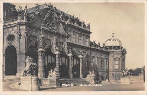 BR71706 schloss belvedere real photo wien   austria