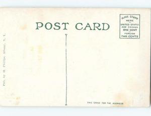 Unused Divided-Back HIGH SCHOOL Albany New York NY k0248