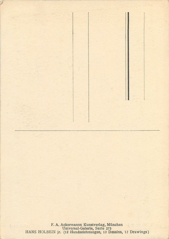 Postcard Paintings Hans Holbein Windsor