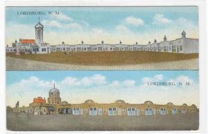 Camp Hidalgo & Hidalgo Court Motel Lordsburg New Mexico postcard