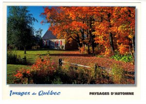 Large 5 X 7 Images du Quebec, Paysagee D Automne, Cap Tourmente