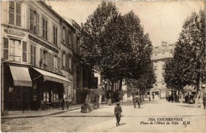 CPA Courbevoie Place de l'Hotel de Ville (1314336)