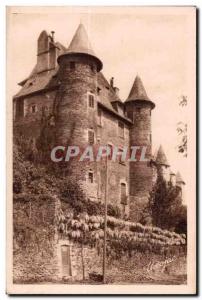 Old Postcard Uzerche (Correze) Castle Pontier