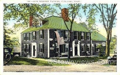 Old Wright Tavern - Concord, Massachusetts MA