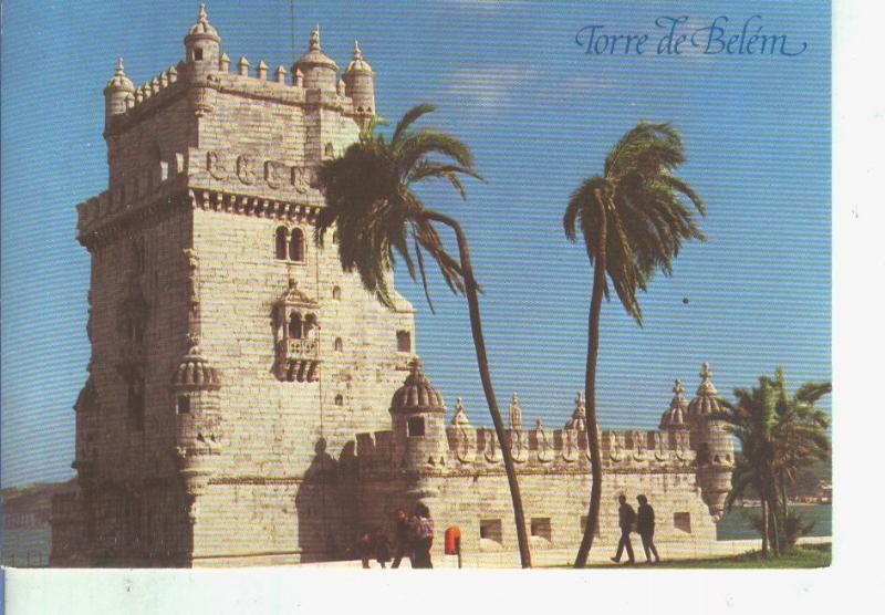 Postal 014128: Torre de Belem, Lisboa, Portugal