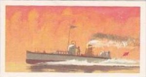 Brooke Bond Vintage Trade Card Saga Of Ships 1970 No 35 Turbinia