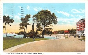 Lynn Beach Boulevard in Lynn, Massachusetts from Boulevard.