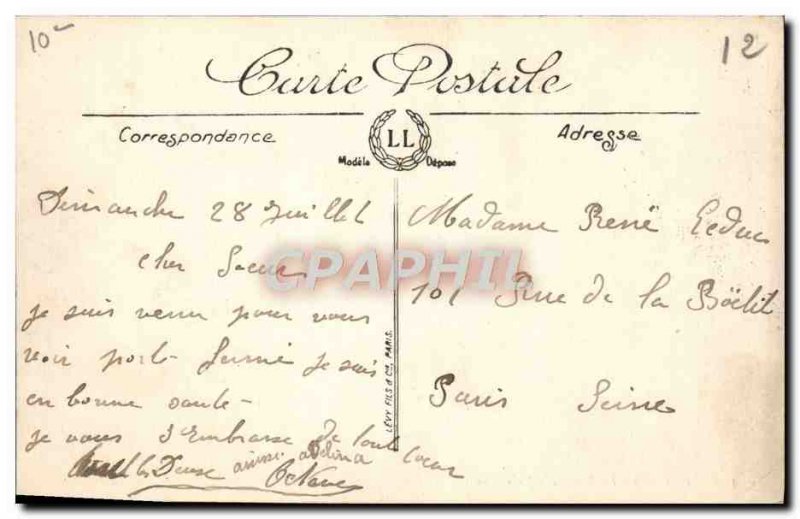 Old Postcard Paris Boulevard Saint Denis